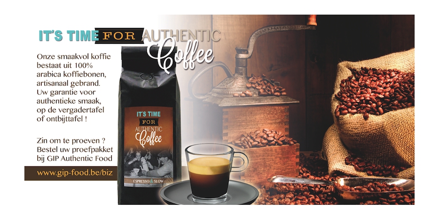 GIP Food | B2B mailkaart coffee